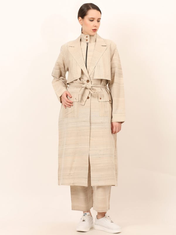 Johargram — Tussar Matka Co-Ord Set