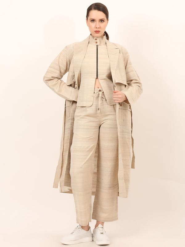 Johargram — Tussar Matka Co-Ord Set