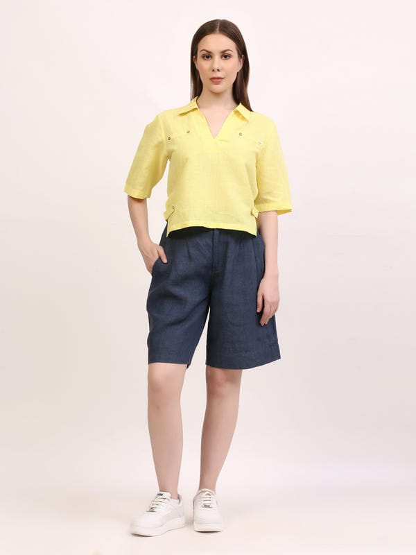Johargram — Yellow Tuibasa Women Tunic top