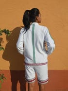 Unisex Kukhna Patched Bomber Jacket view 5