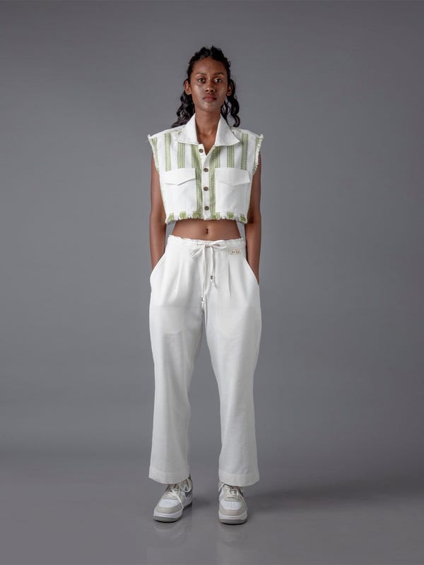 Johargram — Jharkhand Handloom Textile Unisex Straight  Pant