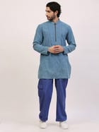 Handwoven Denim Co-Ord Set view 4