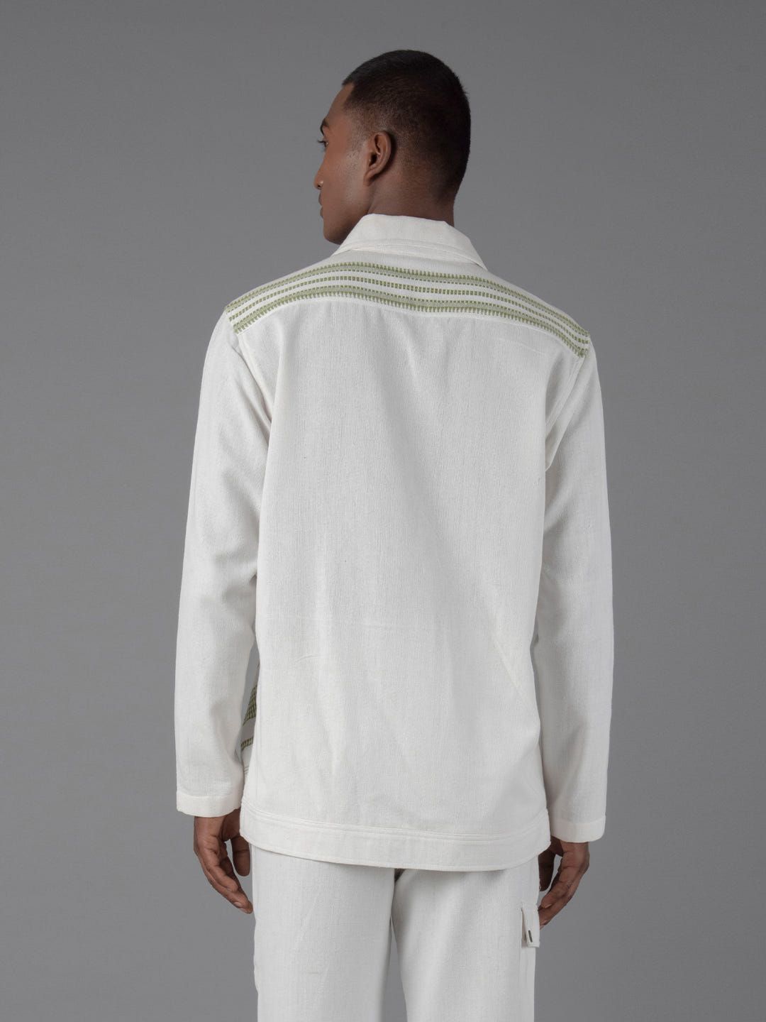 Unisex  Mitered Shacket - image 3