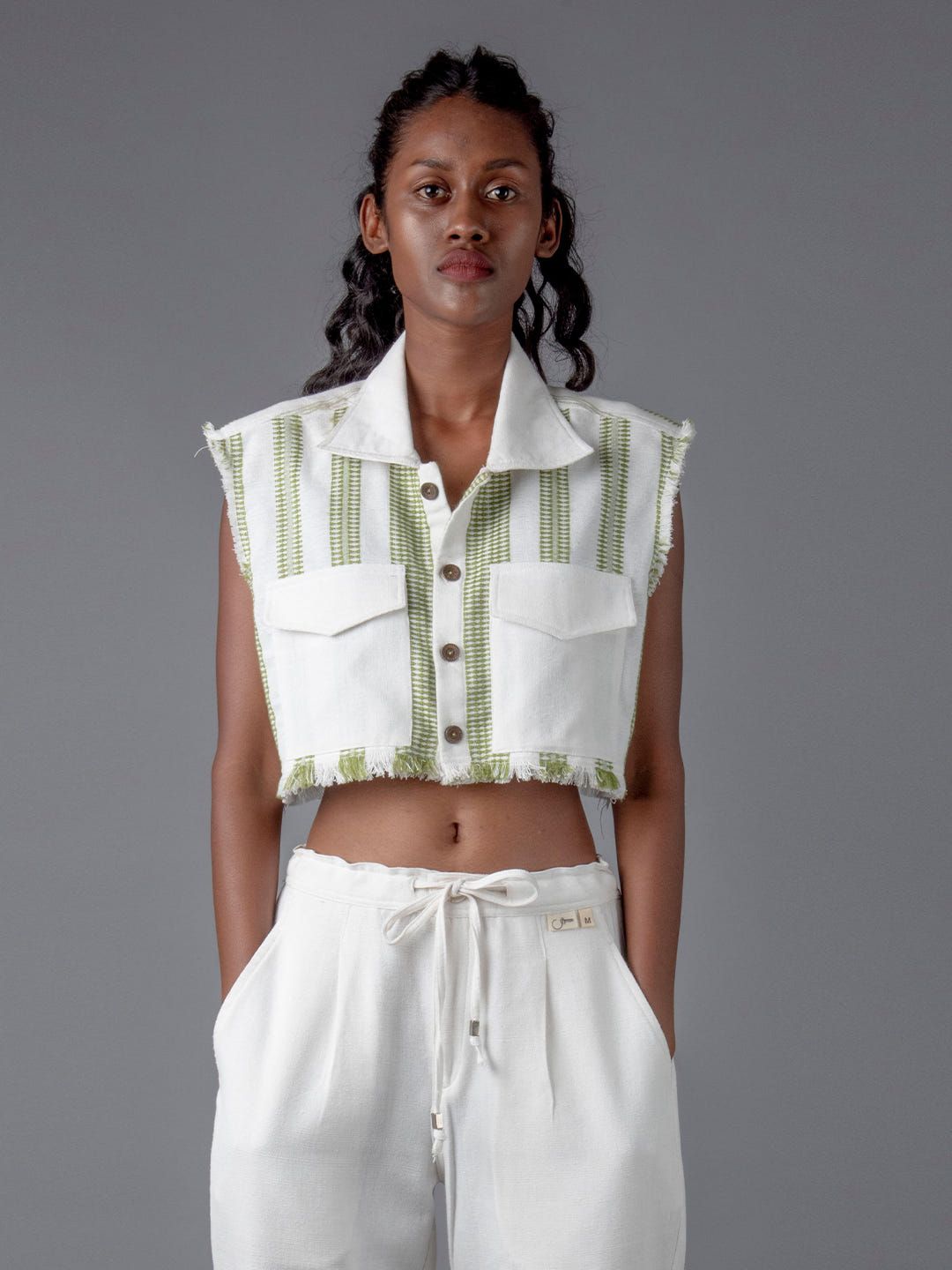 Cropped Shacket - image 1