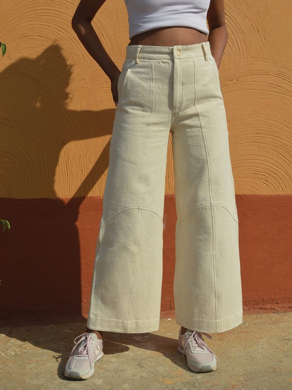 Johargram — Jharkhand handloom unisex wide leg Pant