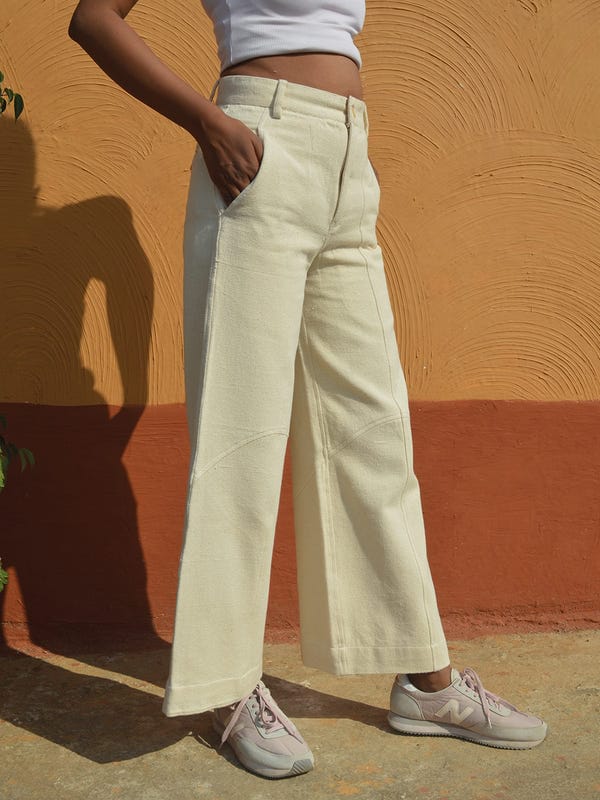 Johargram — Jharkhand handloom unisex wide leg Pant