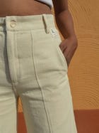 Jharkhand handloom unisex wide leg Pant view 4