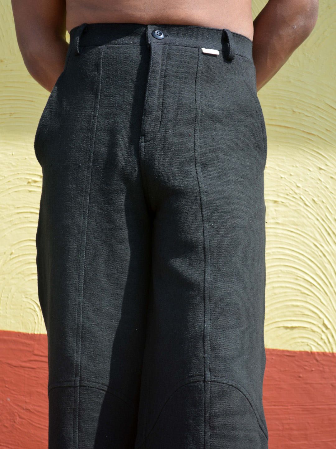 Jharkhand handloom unisex wide leg Pant - image 8