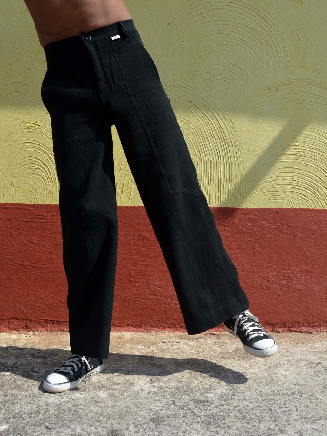 Jharkhand handloom unisex wide leg Pant - image 9