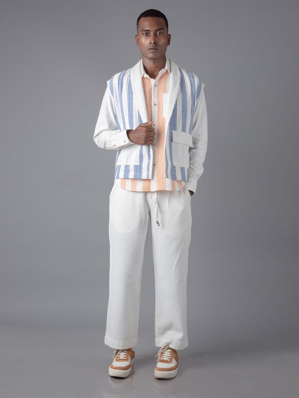 Johargram — Men kukhna shirt sleeveless shrug pant