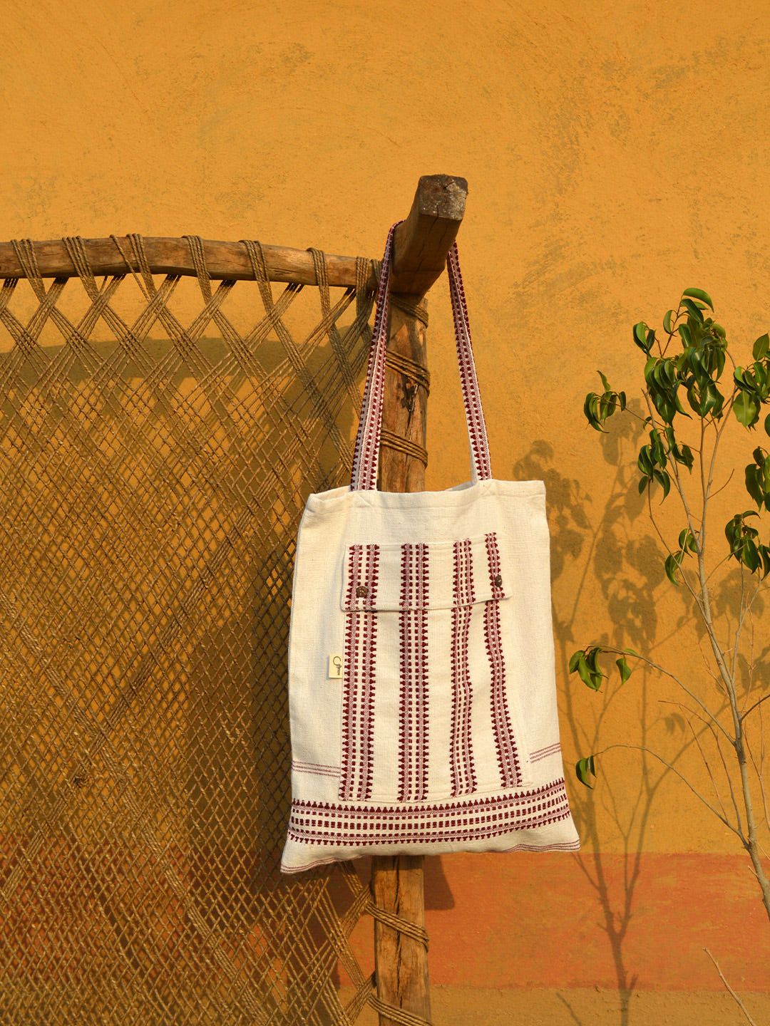 kukhna tote maroon Bag - image 1
