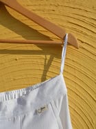 White Kurta Payjama Co-ord set view 9