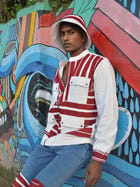 Biru Dhoni unisex Bomber Jacket view 4