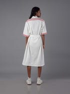 Women Camp Collar Shirt Dress view 3