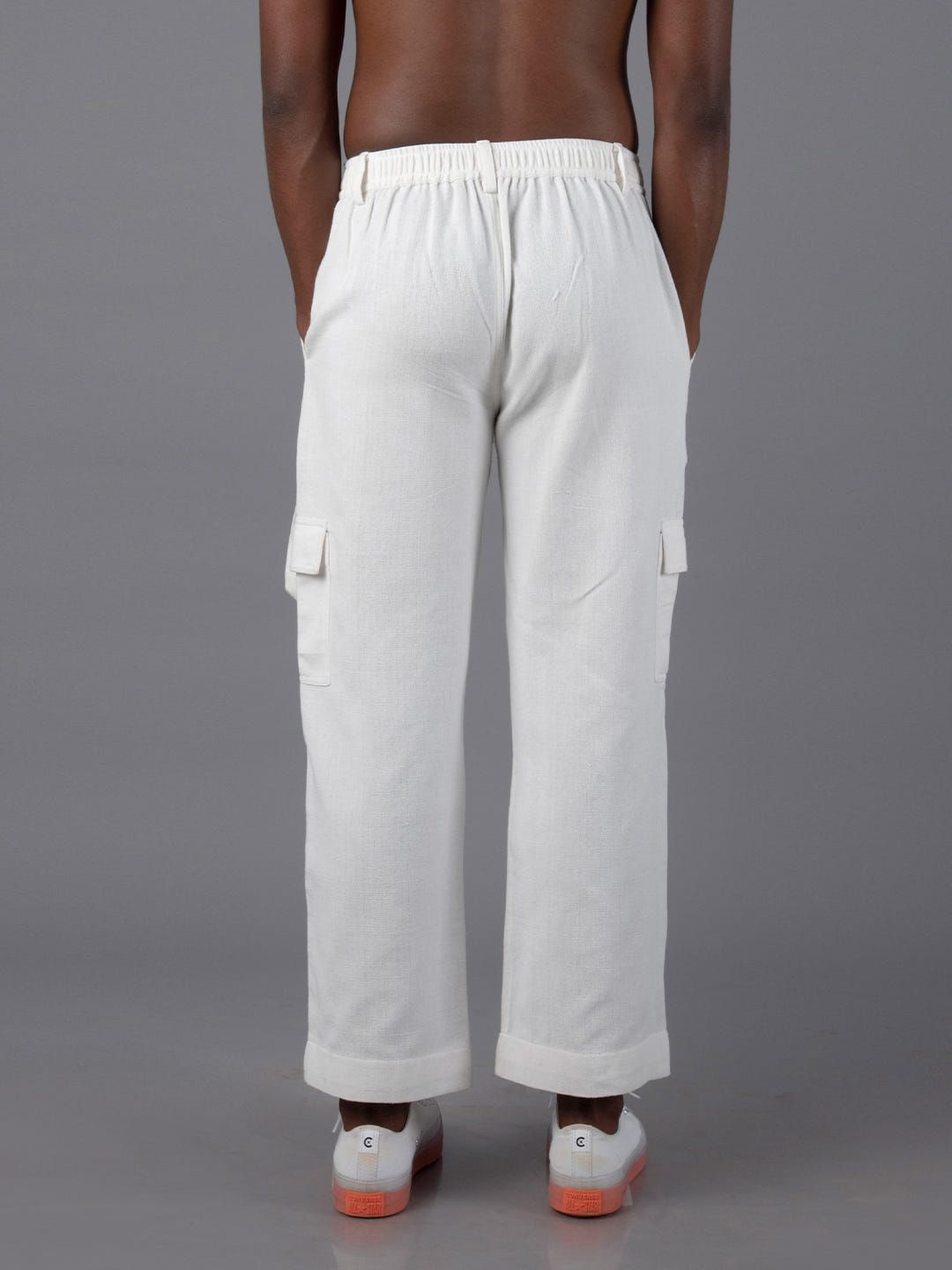 Jharkhand Handloom Textile Unisex Straight Long length Cargo Pant - image 2