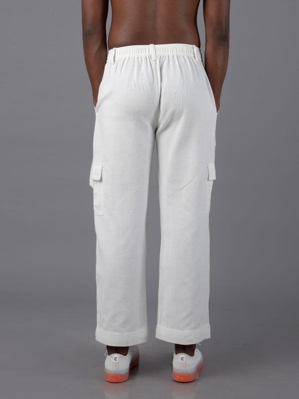 Johargram — Jharkhand Handloom Textile Unisex Straight Long length Cargo Pant