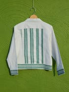 Green Biker Jacket view 4