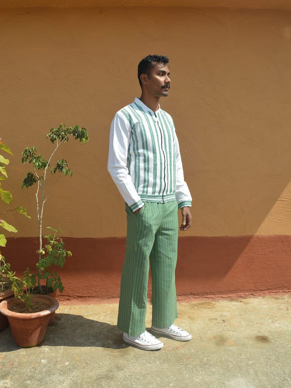 Johargram — Kukhna Unisex Bomber Jacket Emerald