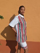 Biru Unisex Oversized Half Shirt & Shorts view 5