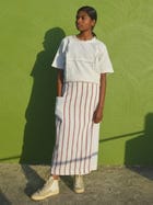 Kukhna wrap around skirt view 1