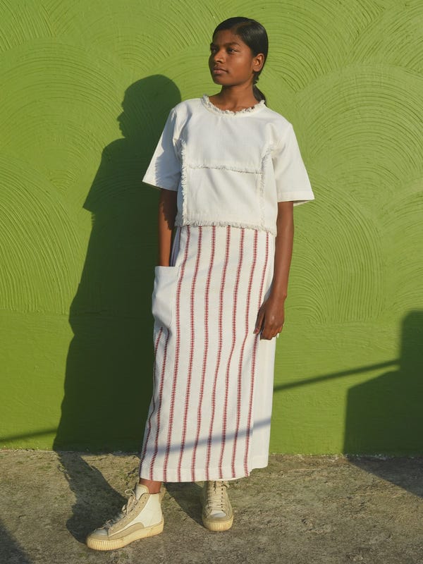 Johargram — Kukhna wrap around skirt