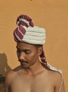 Biru Feta (Turban) view 3