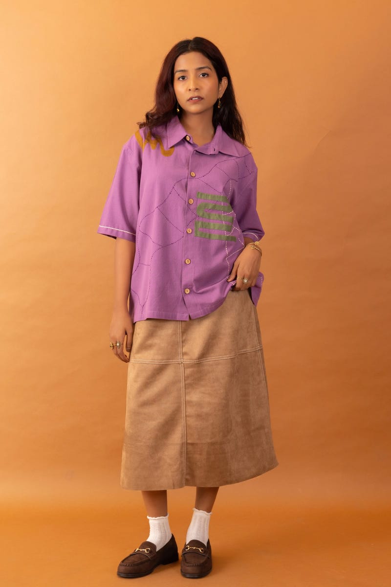 Saanp Seedi Shirt- Women