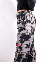 ACID WASHED UNISEX TROUSERS view 1