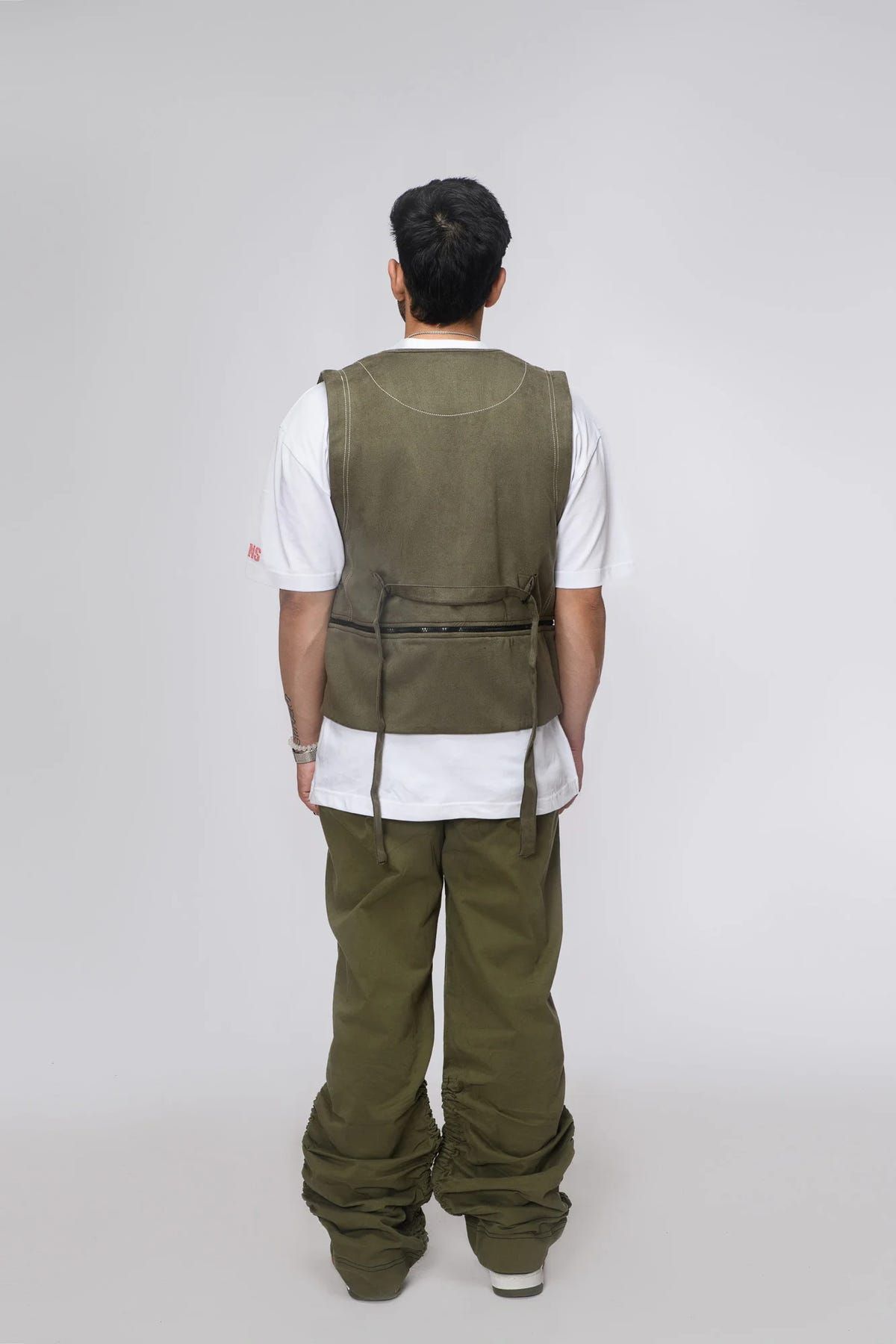 BLANK CANVAS SUEDE UNISEX VEST - image 1
