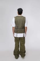 BLANK CANVAS SUEDE UNISEX VEST view 1
