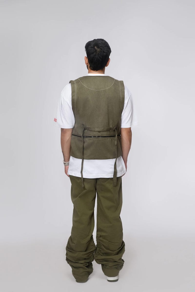 BLANK CANVAS SUEDE UNISEX VEST