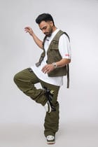 BLANK CANVAS SUEDE UNISEX VEST view 2