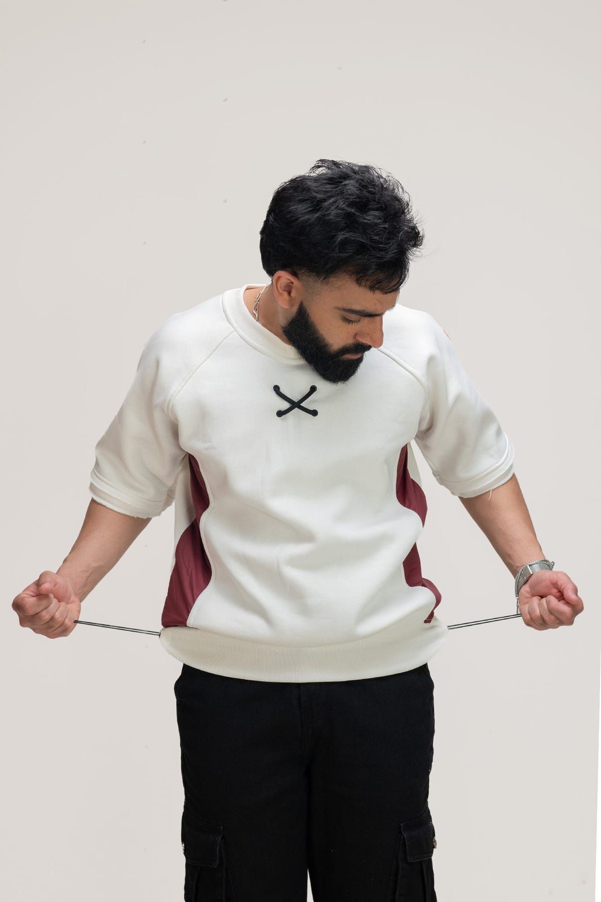 MESSY HEADS OFF-WHITE UNISEX SWEATSHIRT - image 4