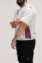 MESSY HEADS OFF-WHITE UNISEX SWEATSHIRT view 6
