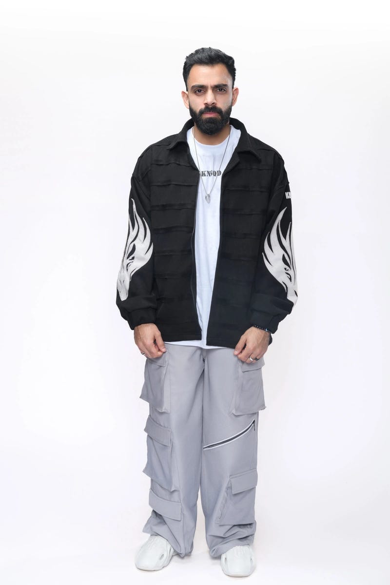 JADE BLACK MONSTER UNISEX JACKET