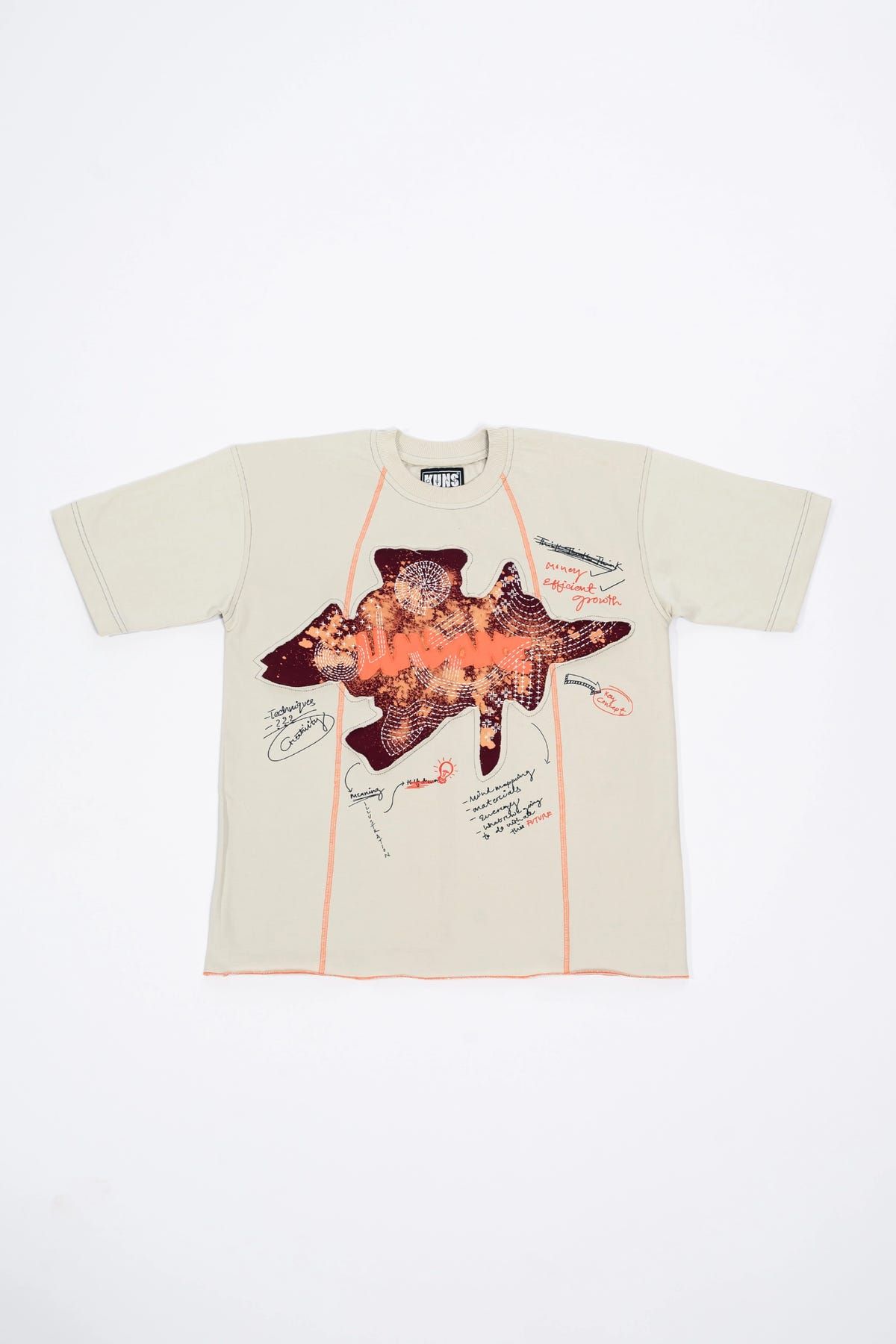 UN(DONE) THOUGHTSCAPE UNISEX T-SHIRT - image 1