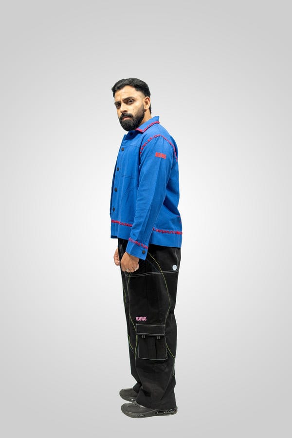 KunSquad — TUSCAN BLUE FANGMARK UNISEX JACKET