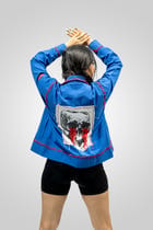 TUSCAN BLUE FANGMARK UNISEX JACKET view 3