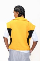 HONEY YELLOW UNISEX SWEATER VEST view 4