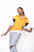 HONEY YELLOW UNISEX SWEATER VEST view 5