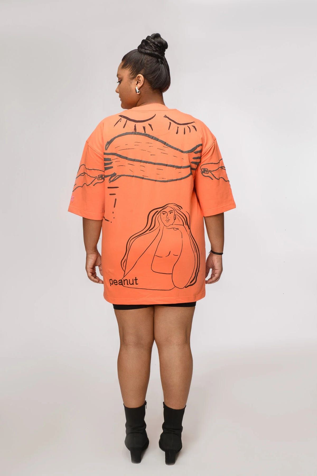 BRAIN SIZE OF A PEANUT UNISEX T-SHIRT - image 3