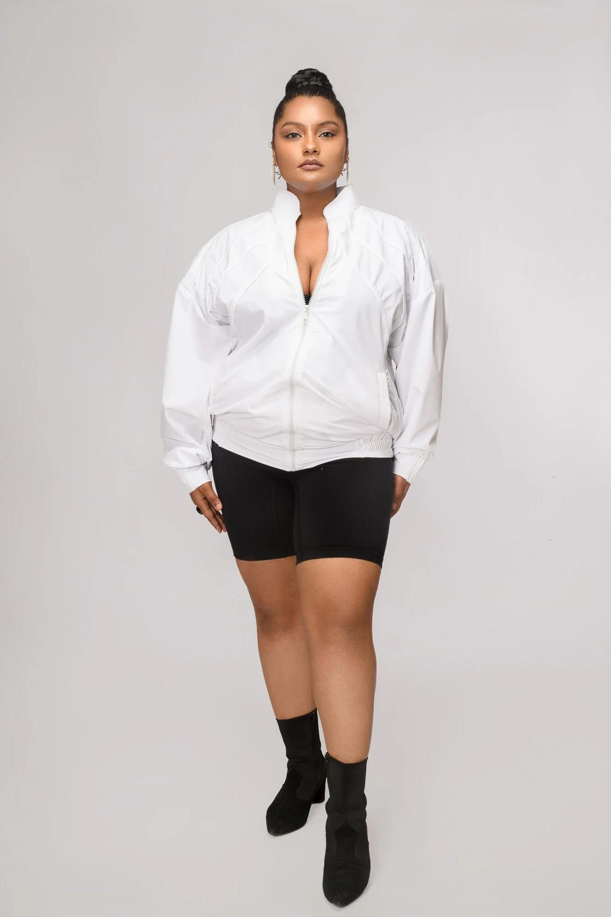 ARRAY OF THOUGHTS UNISEX BOMBER JACKET - image 1