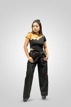 ACID-WASHED CROP TOP view 2