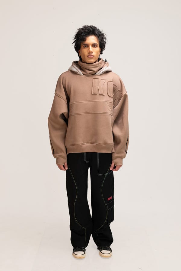 KunSquad — DESERT BLOOM PATCHWORK UNISEX HOODIE