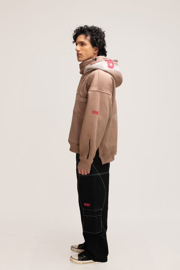 KunSquad — DESERT BLOOM PATCHWORK UNISEX HOODIE