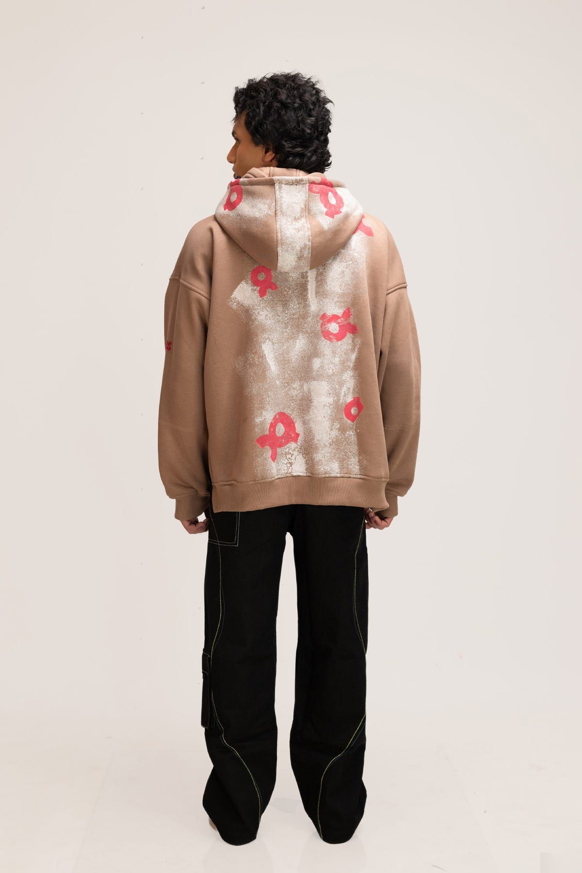 DESERT BLOOM PATCHWORK UNISEX HOODIE - image 3