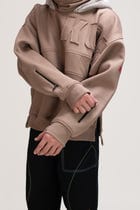 DESERT BLOOM PATCHWORK UNISEX HOODIE view 4