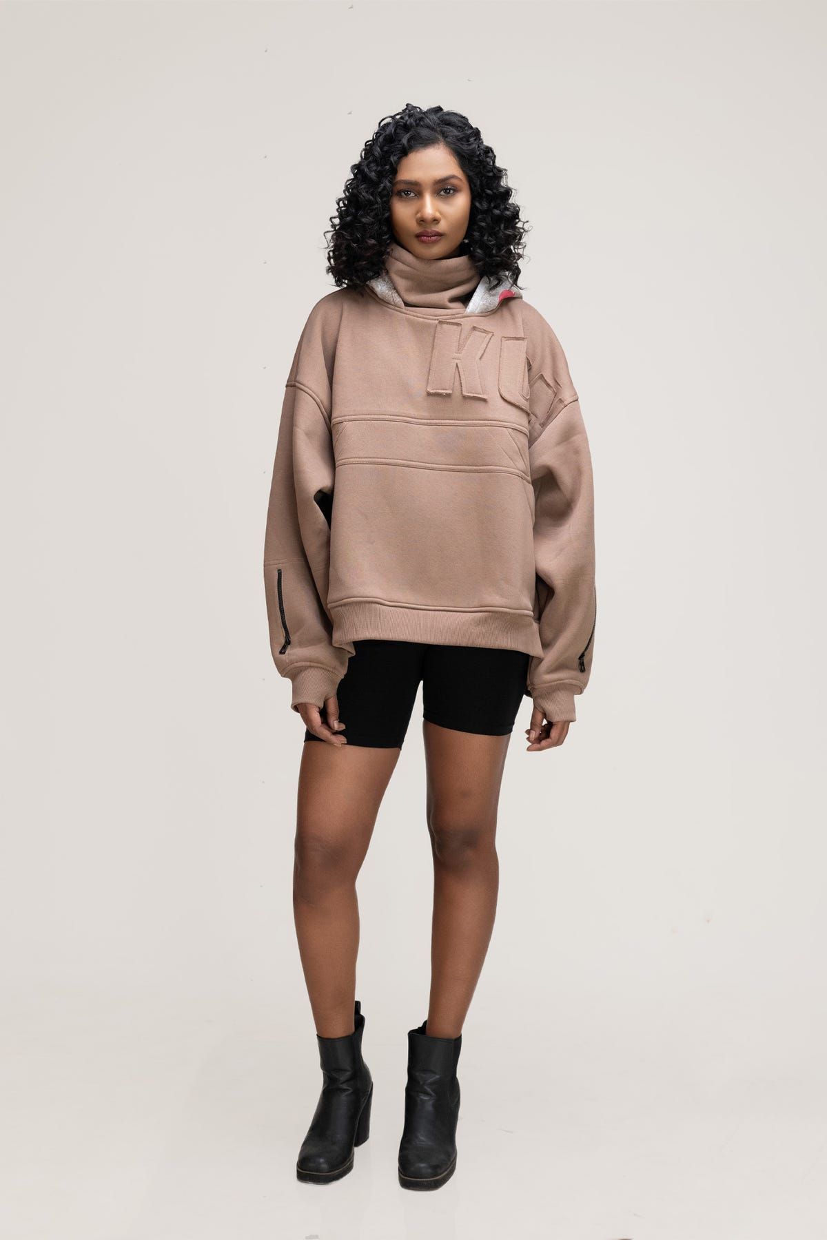 DESERT BLOOM PATCHWORK UNISEX HOODIE - image 5