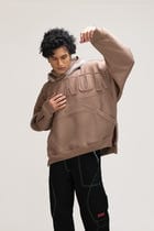 DESERT BLOOM PATCHWORK UNISEX HOODIE view 7