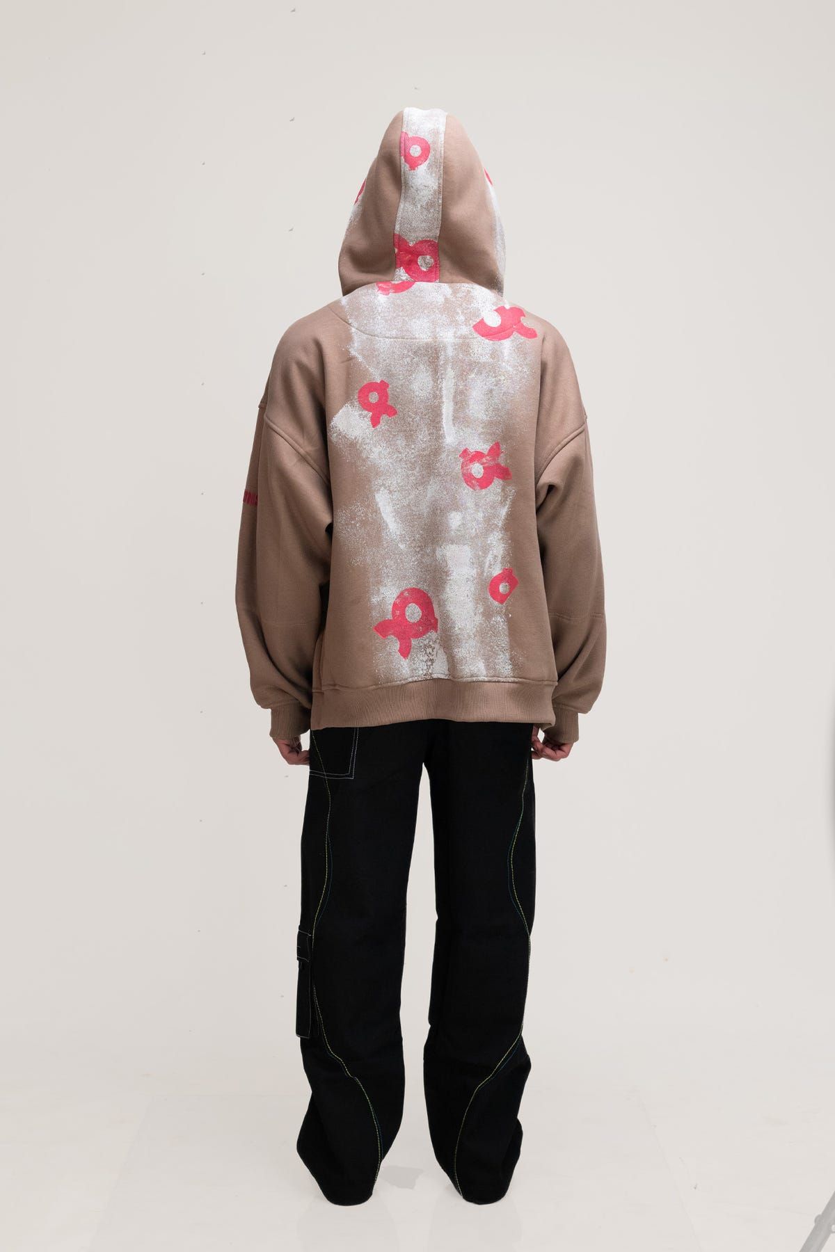 DESERT BLOOM PATCHWORK UNISEX HOODIE - image 8